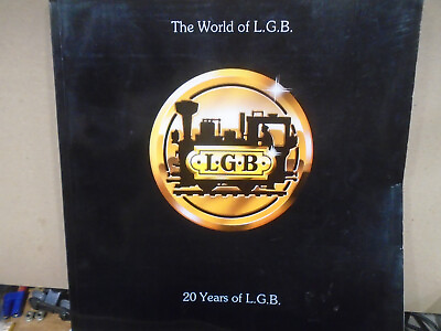 1988 20 YEARS OF LGB TRAINS COLOR CATALOG amp; LETTER FROM LGB SLES MANAGER