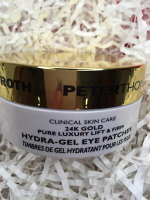 #ad PETER THOMAS ROTH 24K Gold Hydra Gel Eye Patches 30 Pairs NEW FREE SHIP