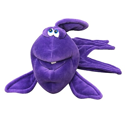 Funny Friends Purple Hot Fish Mobile Plush Stuffed Animal Jennifer Mazur Sea Toy