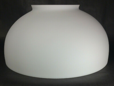 #ad NEW 14quot; Satin Opal White Glass Dome Shade For Hanging amp; Table Lamps USA #DS001