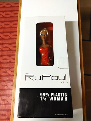 #ad Integrity Toys The RuPaul Doll NIB 2005 JASON WU 1 6 ScalE NIB Celebrity Doll