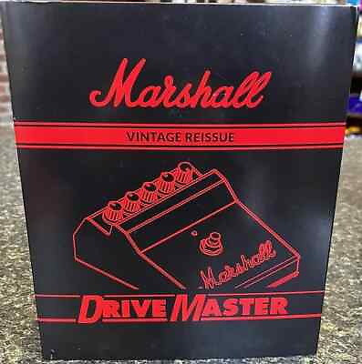 #ad Marshall DriveMaster Reissue Overdrive and Distortion Pedal BRAND NEW UK BUILD