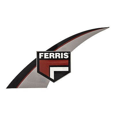 #ad #ad Ferris 5104753 Left Hand Decal Badge Is1500Z Is1500Zx Zero Turn Mowers