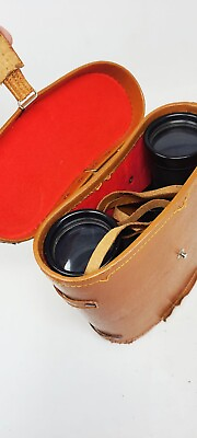 Vintage Omega 7x50 Field 7.1 Binoculars amp; Case Coated Lens No. 33384