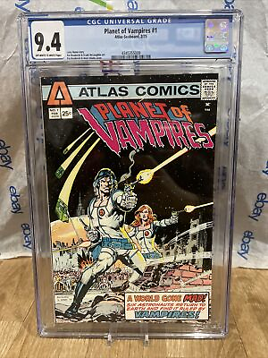 #ad Planet of Vampires #1 Atlas Comics 1975 CGC 9.4 Graded Comic Neal Adams cover
