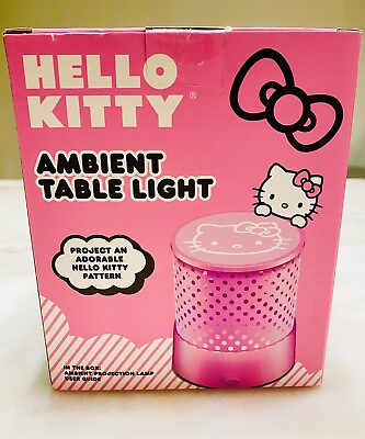 #ad Hello Kitty Ambient Table Lamp RGB LED Light Dual Color Function SHIPS TODAY