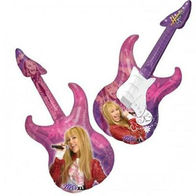 #ad Hannah Montana 41quot; SUPERSHAPE Foil Guitar Mylar Balloon Birthday Party New