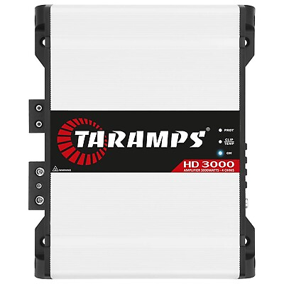 #ad Taramps HD 3000 4 Ohms 1 Channel 3000 Watts RMS MAX Full Range Car Audio Amp