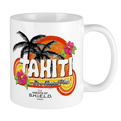 CafePress Greetings From Tahiti Mug 11 oz Ceramic Mug 1239750747
