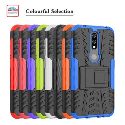 For Nokia 4.2 5.3 3.4 5.4 6.2 7.2 Armor Shockproof Stand Phone Case Cover