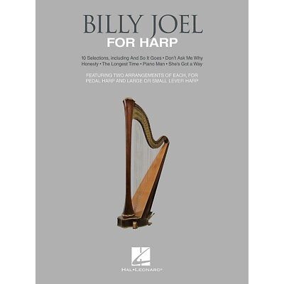 #ad Billy Joel for Harp 10 Selections for Lever and Pedal Harp Folk Harp Series