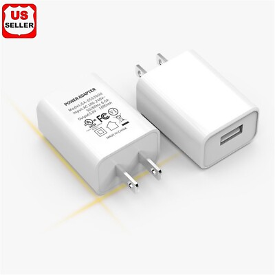 #ad US Plug 5V 1A USB Port Wall Charger 5 Volt 1 Amp AC DC Power Adapter Converter