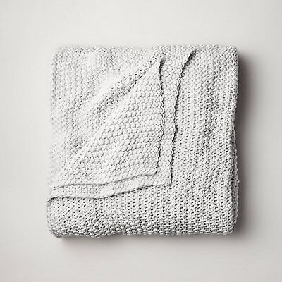 #ad Chunky Knit Bed Blanket Casaluna