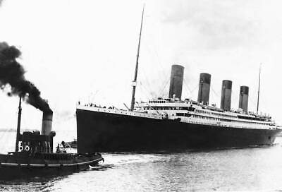 #ad The Titanic in 1912 prior to her maiden voyage 1912 Old Photo