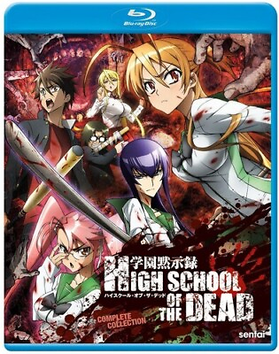 #ad #ad High School Of The Dead: Complete Collection New Blu ray Subtitled Widescre