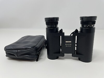 Vintage Zeiss West Germany Binoculars 6 x 20 B with Case *Ships From US*