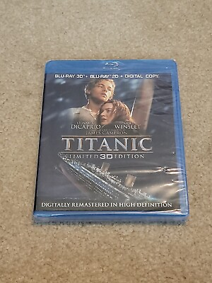 #ad Titanic Blu ray Disc 2012 4 Disc Set Includes Digital Copy 3D SEALED