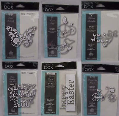 #ad MEMORY BOX DIES You Pick the One YOU Want NEW NEVER Used