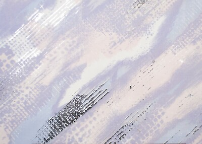 Kaleidoscope Vision Foil Blush;1980’s Airbrush Stripe; Plain Weave Cotton Fabric