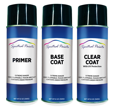 #ad For Honda B588P Obsidian Blue Pearl Aerosol Paint Primer amp; Clear Compatible