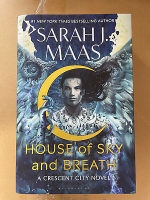 #ad Sarah J. Maas SIGNED BOOK House of Sky and Breath CRESCENT Hardcover 1ST EDITION