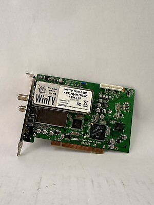 #ad WINTV HVR 1600 ATSC QAM NTSC 74041 LF HAUPPAUGE PCI TV TUNER VIDEO CAPTURE CARD