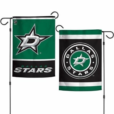 #ad Dallas Stars 2 Sided Double Sided Garden Flag OUTDOOR RATED FREE SHIPPING