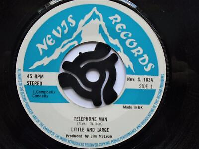 #ad Little amp; Large Telephone Man 7quot; Nevis NEVS103 EX 1970s Telephone Man Muleskinner