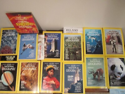 #ad 1981 NATIONAL GEOGRAPHIC MAGAZINES with Maps You Pick Discounts
