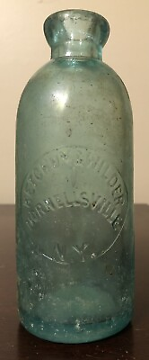 #ad #ad Antique Ketchum amp; Wilder Hutchinson Bottle Hornellsville New York N.Y.