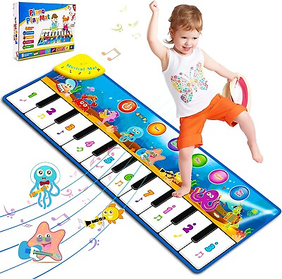 #ad Baby Piano Mat Musical Toys for Toddlers 1 3
