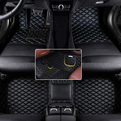 #ad For Infiniti Models Waterproof Front amp; Rear Custom Car Floor Mats Carpets Liner