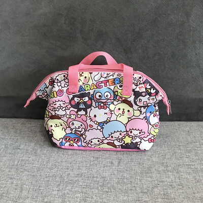Cute Hello Kitty My Melody Family Handbag Lunch Box Bag Insulated Tote Case Gift