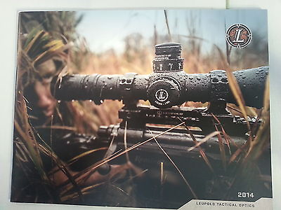 Leupold Tactical Products Catalog Booklet 2014 New 45 Pages Military