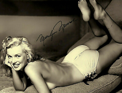 Marilyn Monroe Norma Jean Signed 8X10 photo autograph Reprint