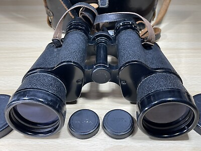 Asahi Pentax 7X50 Field 7.1° vintage prism binoculars with Case caps Japan 4514