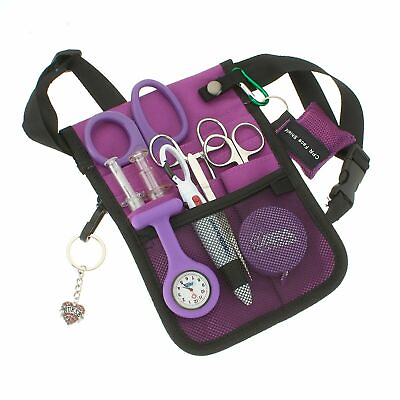 #ad Nurse Christmas gift Utility Waist Pack Kit W Instruments Pack Belt Organizer