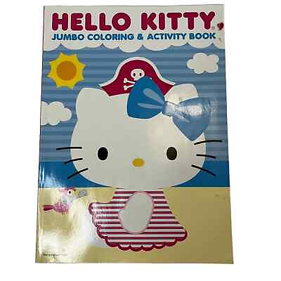 #ad #ad Sanrio 2014 Hello Kitty Jumbo Coloring and Activity Book