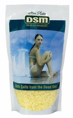 #ad Mon Platin DSM Dead Sea Minerals Powerful Bath salt Yellow 500gr