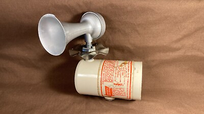 Vintage Fire Detector Alarm Falcon Air Horn Compressed Air