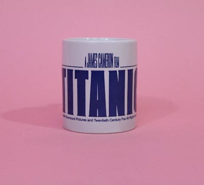 James Cameron Film TITANIC COFFEE MUG CUP MINT REPRO 1998