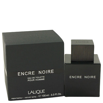 Encre Noire by Lalique Cologne for Men 3.4 oz New In Retail Box