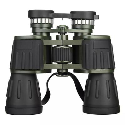 Binoculars 60X50 Zoom Military outdoor travel Hunting Camping Telescope W Pouch