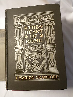 #ad #ad The Heart Of Rome 1903 1st Edition Crawford.