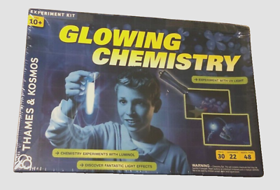 #ad $9 Thames and Kosmos Glowing Chemistry Kit 2014 Germany No. 644895 New