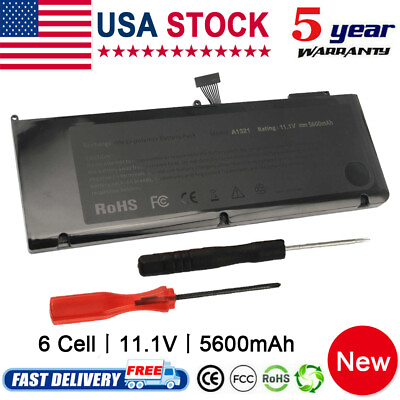 6Cell For Apple A1286 MacBook Pro15 Battery A1321 3ICP5 81 77 2 11.1V 020 6766 B