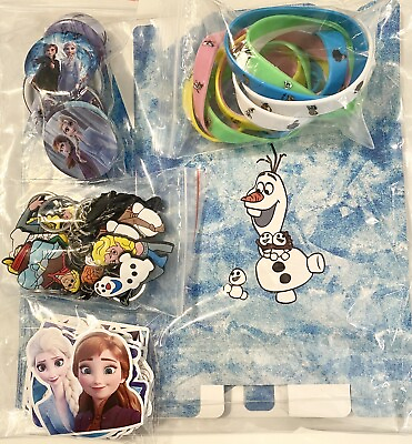 #ad Frozen Princess Birthday Party Favors Kit 90 Pieces 10 Guest Party Gift Sets