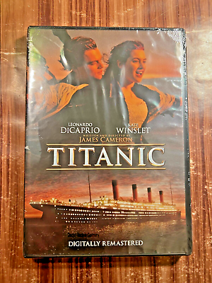 #ad Titanic DVD Leonardo Dicaprio Kate Winslet 1997 Movie Drama Special Features NEW