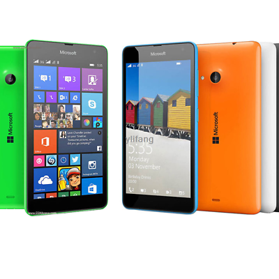 Unlocked Nokia Microsoft Lumia 535 Windows 8GB Original Wifi 5MP GPS Smartphone