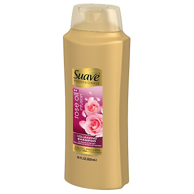 #ad Suave Professionals Rose Oil Infusion Shampoo Volumizing 28 fl oz